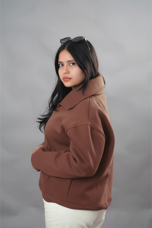 Oversized BIG COLLAR Jacket for women