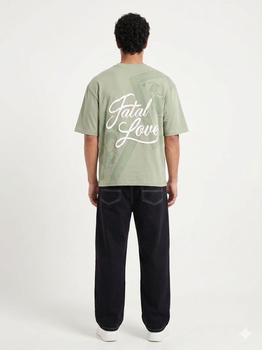 fatal love Oversized T-shirt Male