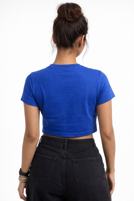 Noise is not my Place Crop T-shirt