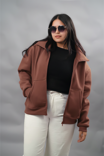 Oversized BIG COLLAR Jacket for women