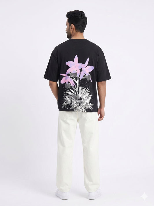 Wave Oversized T-shirt Male