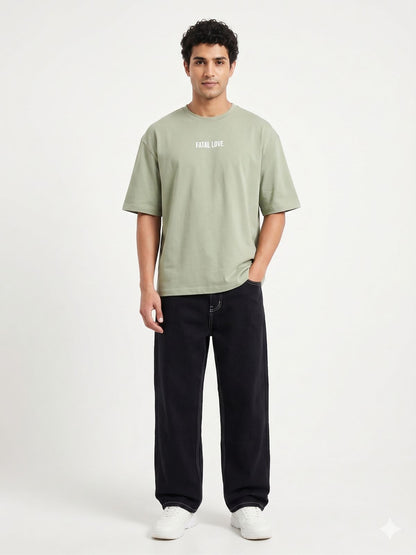 fatal love Oversized T-shirt Male