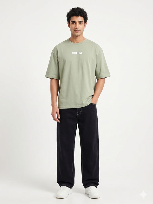 fatal love Oversized T-shirt Male