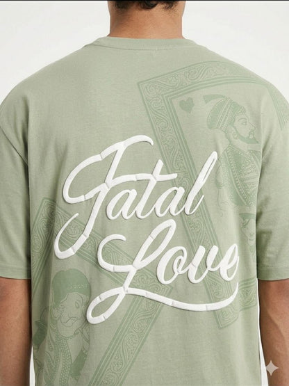 fatal love Oversized T-shirt Male
